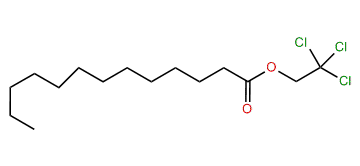 2,2,2-Trichloroethyl tridecanoate